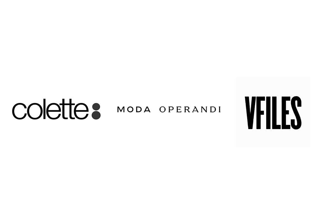 Stockist logos — Colette, Moda Operandi, VFILES and the independent doors